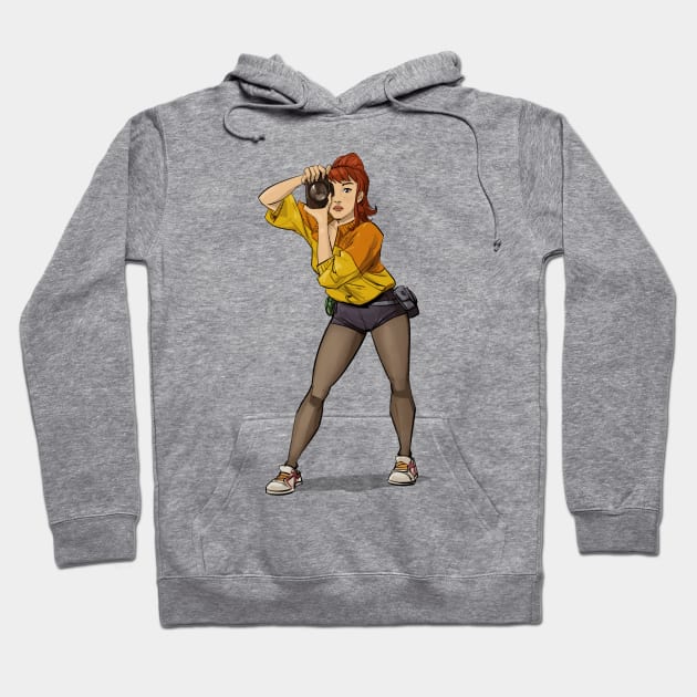 TMNT April O'Neil Hoodie by markodjeska